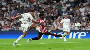 فيديو | بيلينجهام يسجل هدف ريال مدريد الثاني وأتلتيك بلباو يقلص الفارق